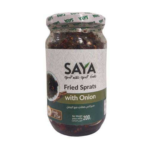 SAYA Fried Sprats with Onion