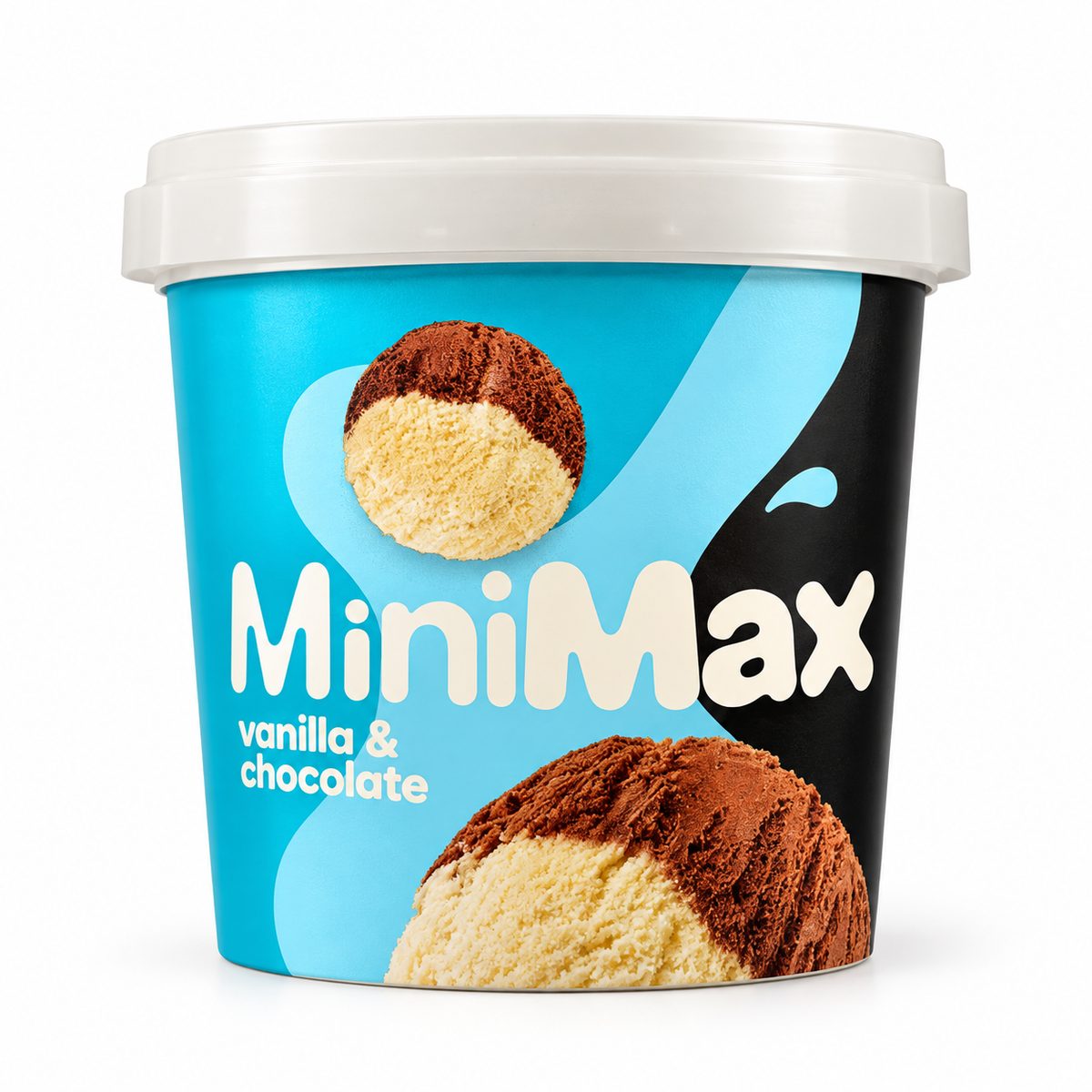 MiniMax Vanilla & Chocolate Cup 125ml