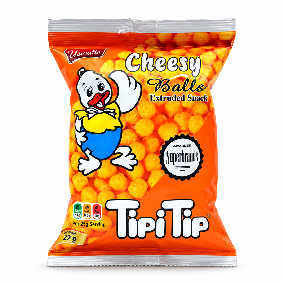 Uswatta tipitip cheesy balls  50g