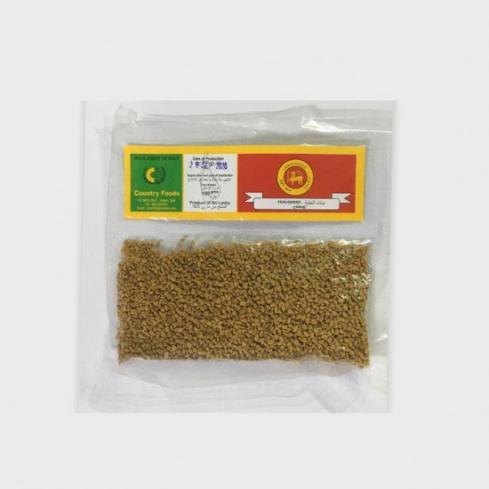 COUNTRY FOOD FENUGREEK SEEDS 100G