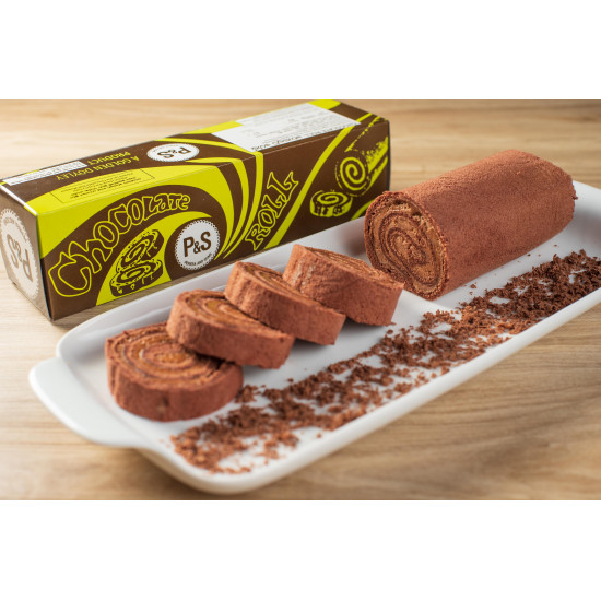 P&S CHOCOLATE ROLL 325G