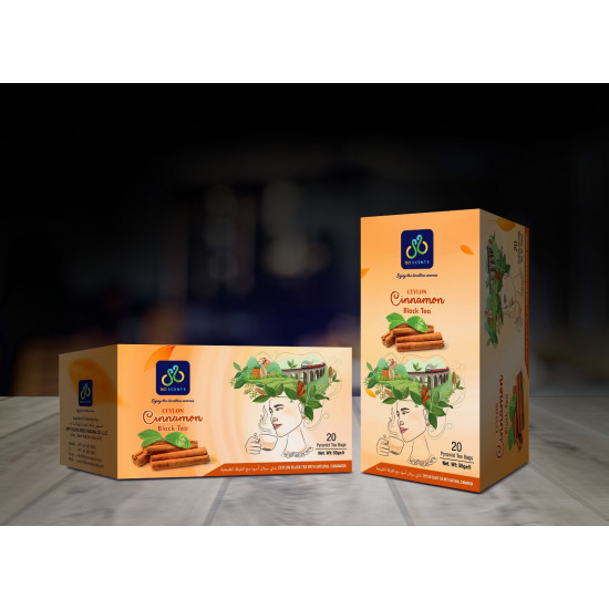 CEYLON CINNAMON BLACK TEA (20 BAGS)