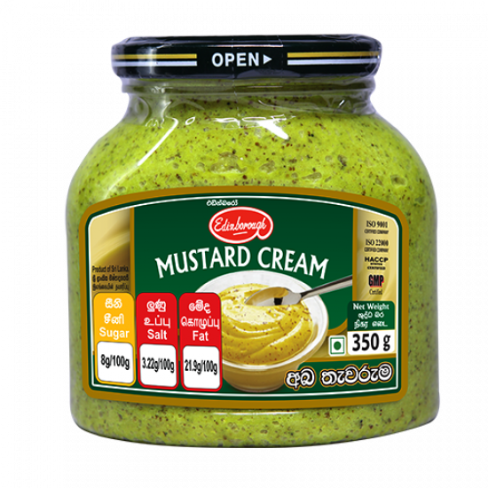 EDINBOROUGH MUSTARD CREAM 350G
