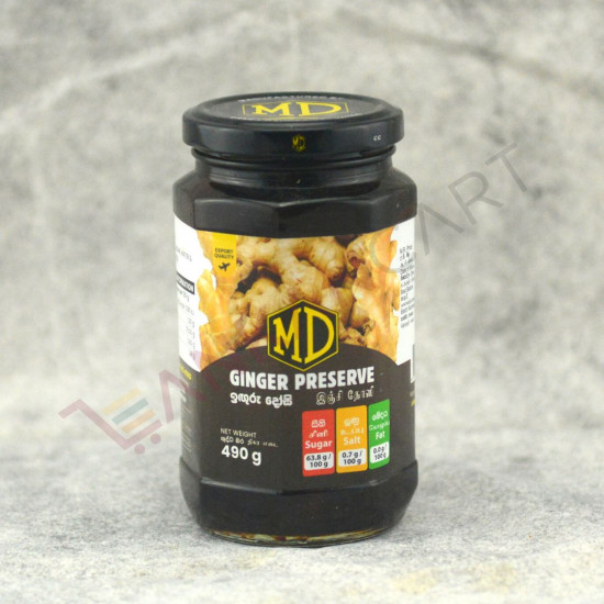 MD	GINGER PRESERVE 490G