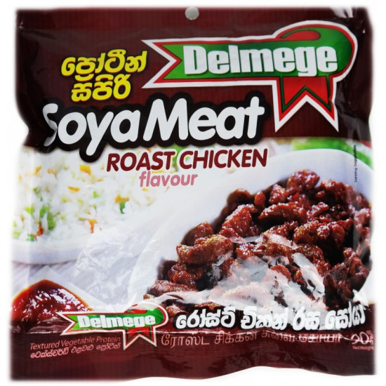 DELMEGE SOYA MEAT ROASTED CHICKEN 90G